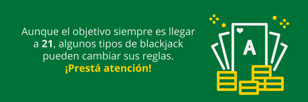 Tipos de blackjack