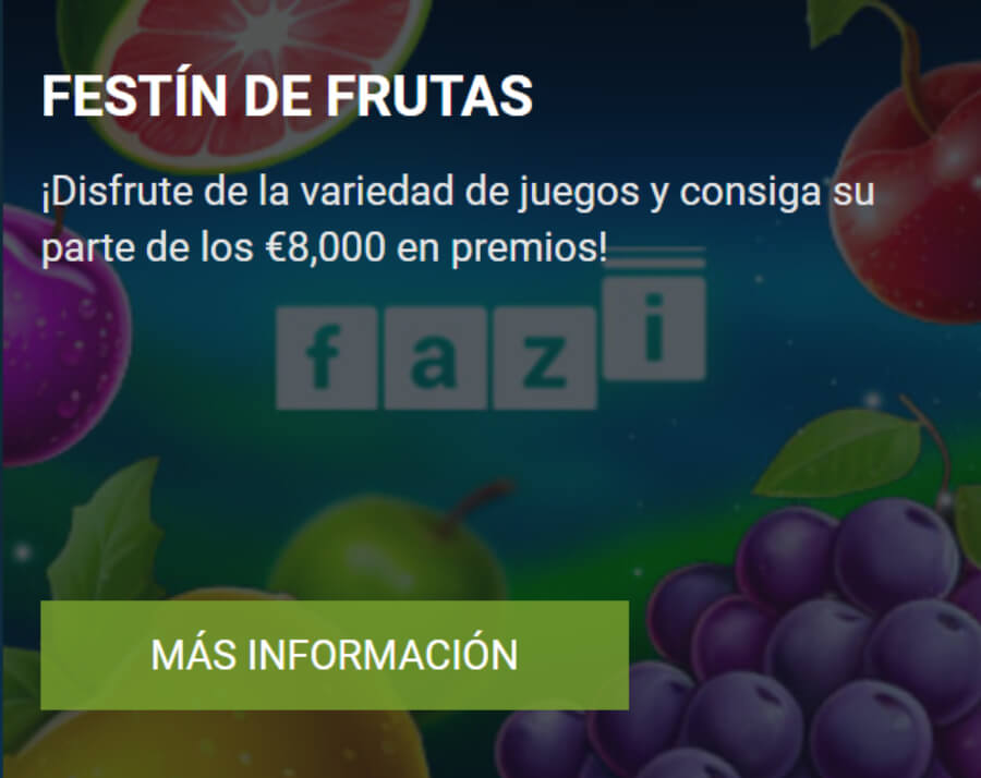 Bono tragamonedas Frutas1xbet Argentina