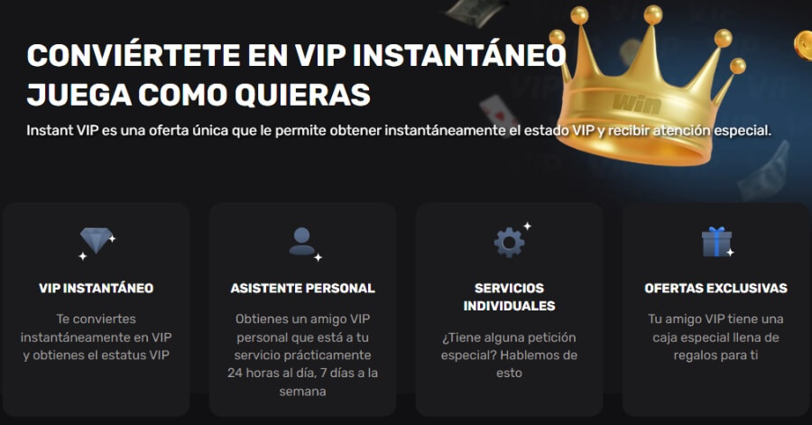 Bonos VIP en Win.City Argentina