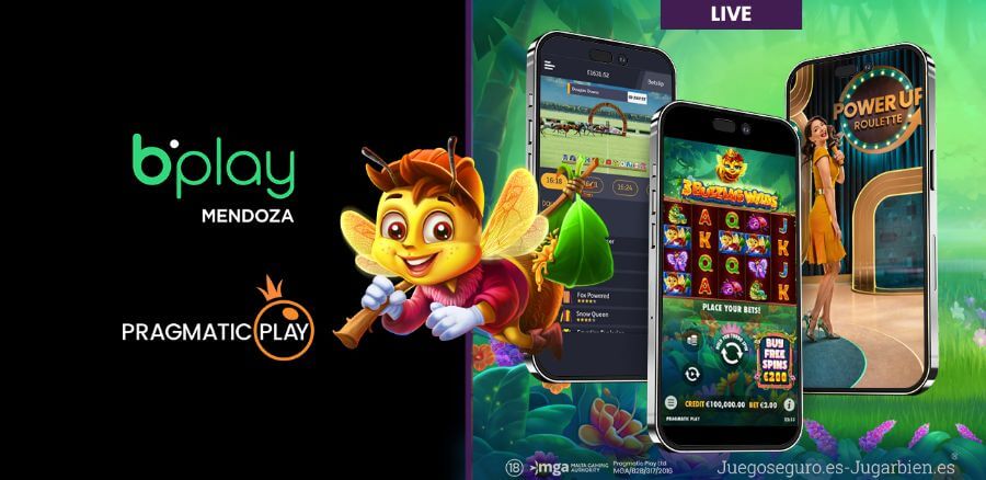 Pragmatic Play llega a Mendoza gracias a BPlay