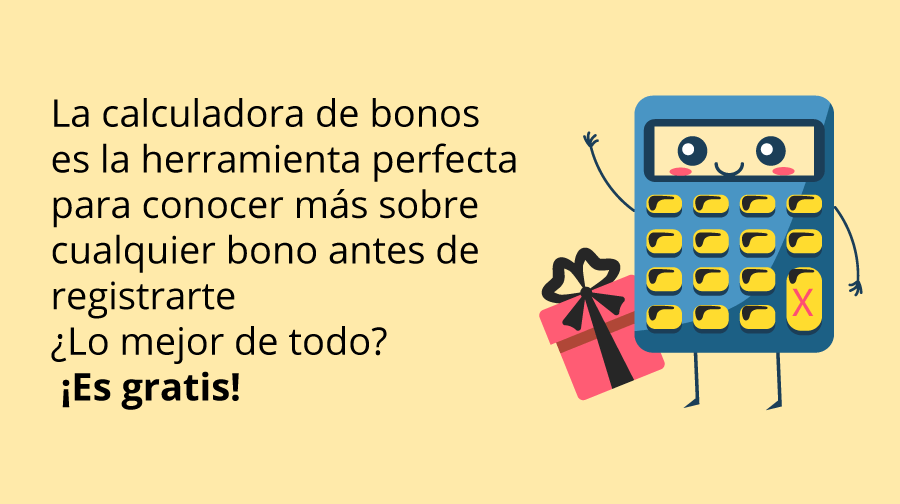 Calculadora de bonos sin requisito de apuestas Argentina