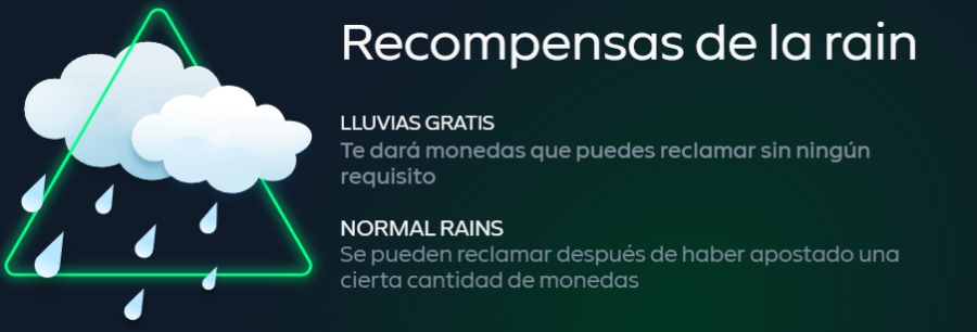 Gamdom recompensas de la rain Argentina