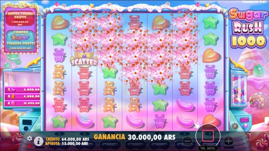 Gráficos Sugar Rush 100 Tragamonedas Argentina