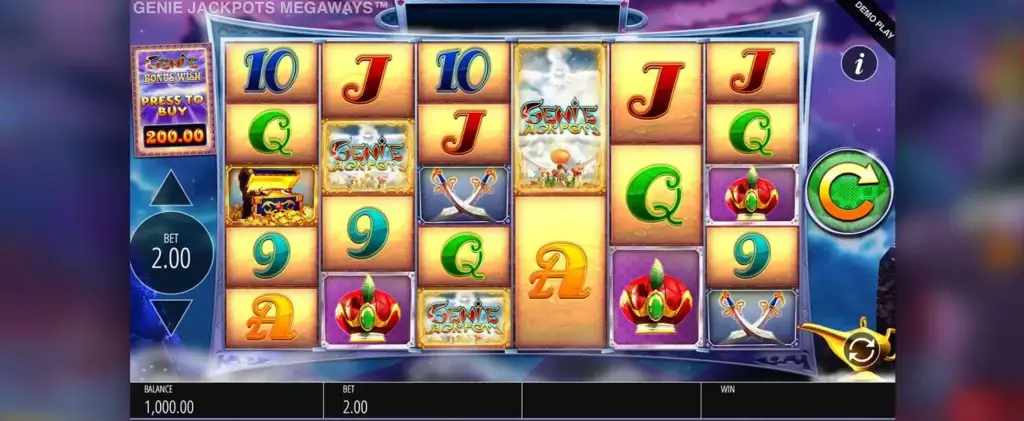 Genie Jackpots Megaways