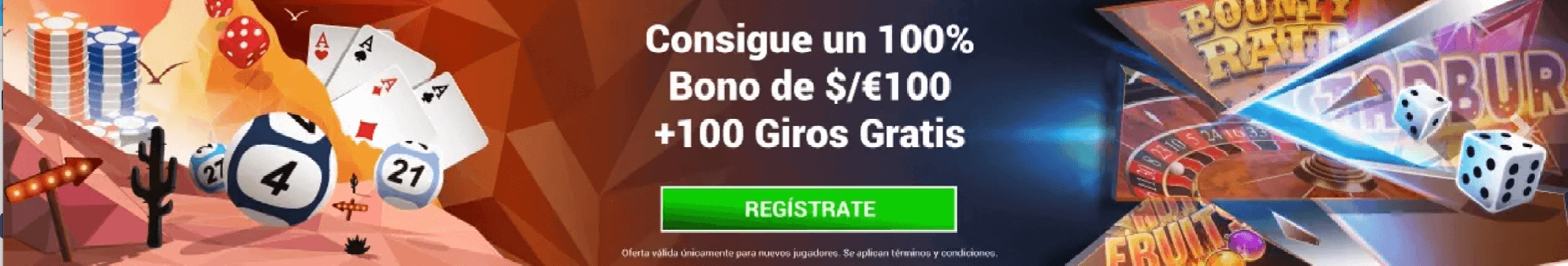 Bono de bienvenida en LynxBet Casino