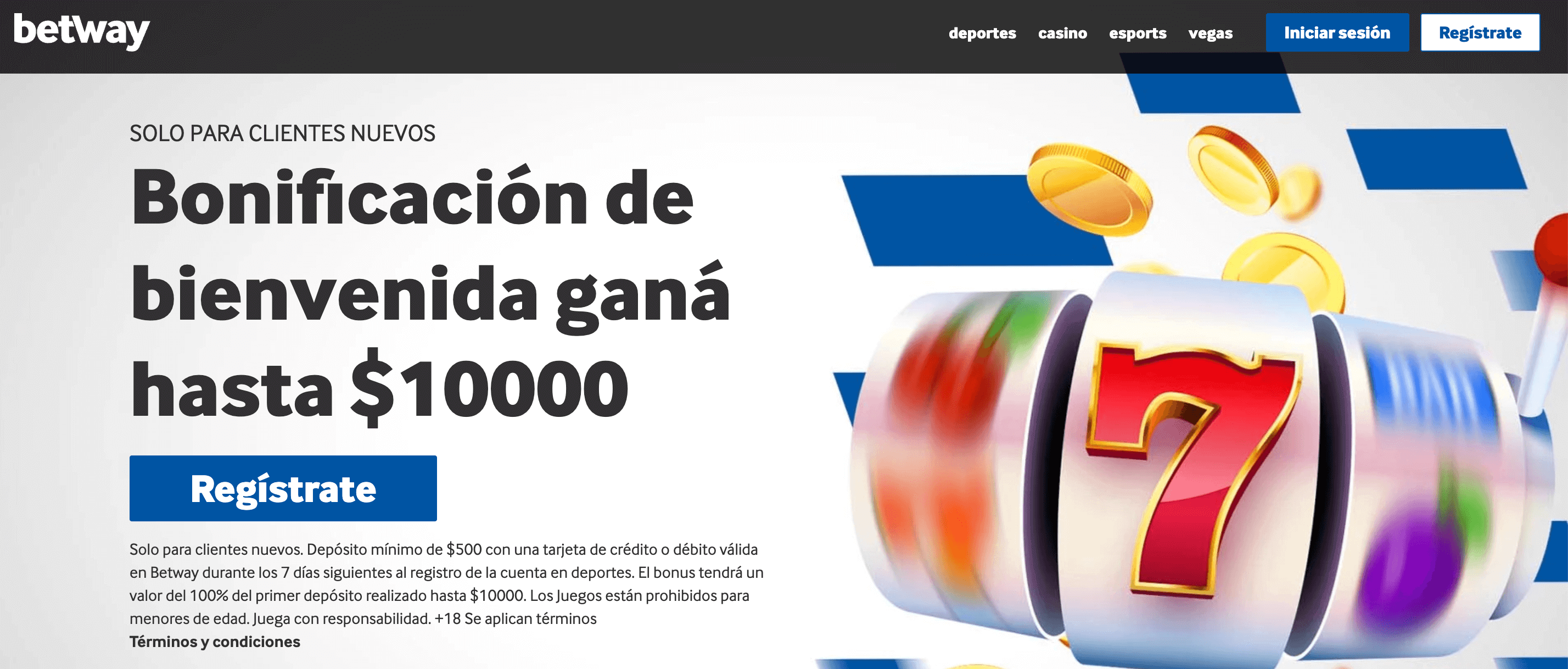 Bono de Bienvenida Betway Argentina