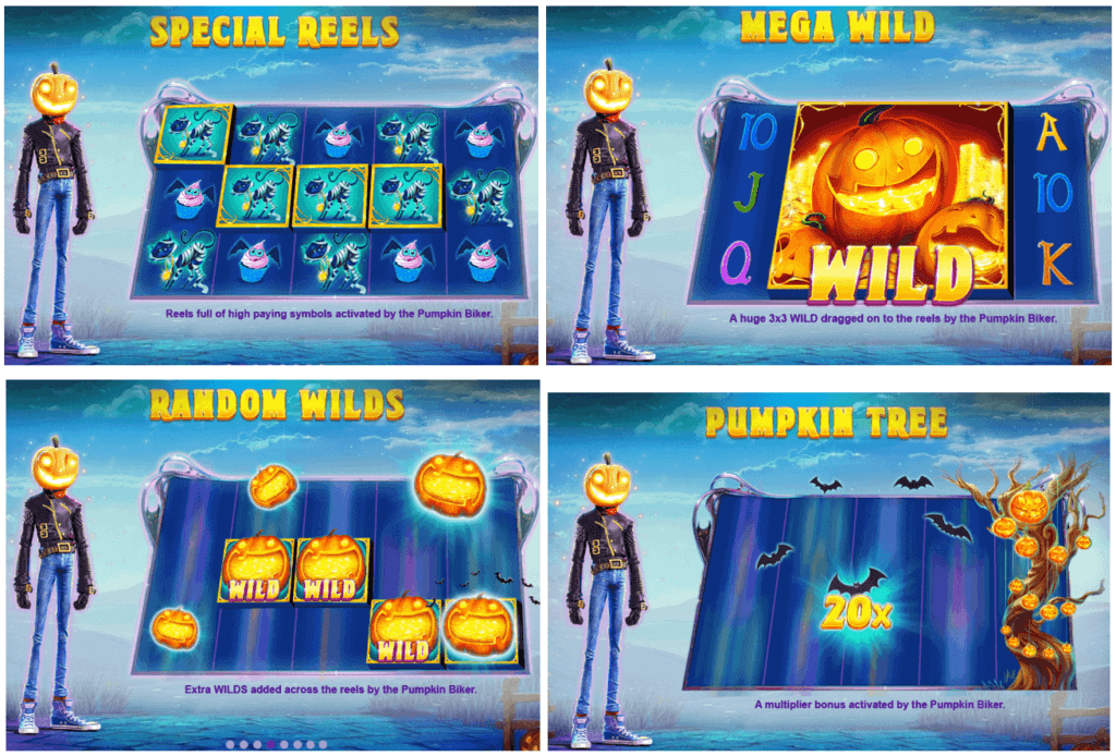 Bonos aleatorios de Lucky Halloween