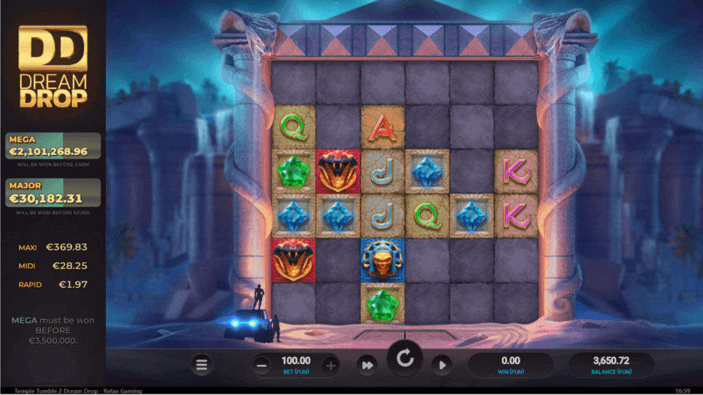 Jackpot de Temple Tumble 2