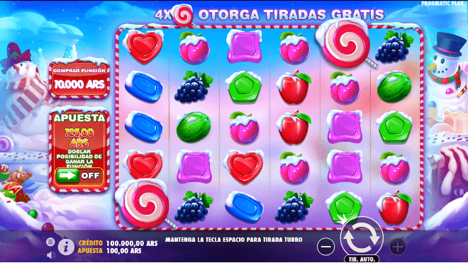 Pagos de Sweet Bonanza Xmas