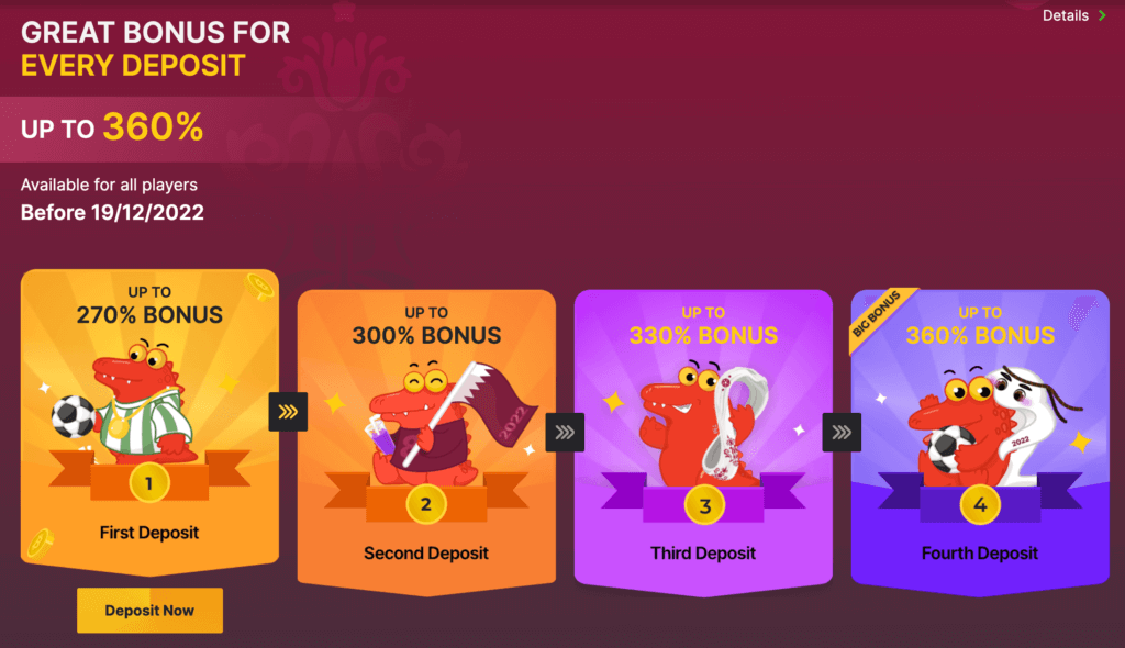 Oferta de bienvenida de BC.Game