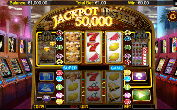 Ganancia máxima Jackpot 50,000