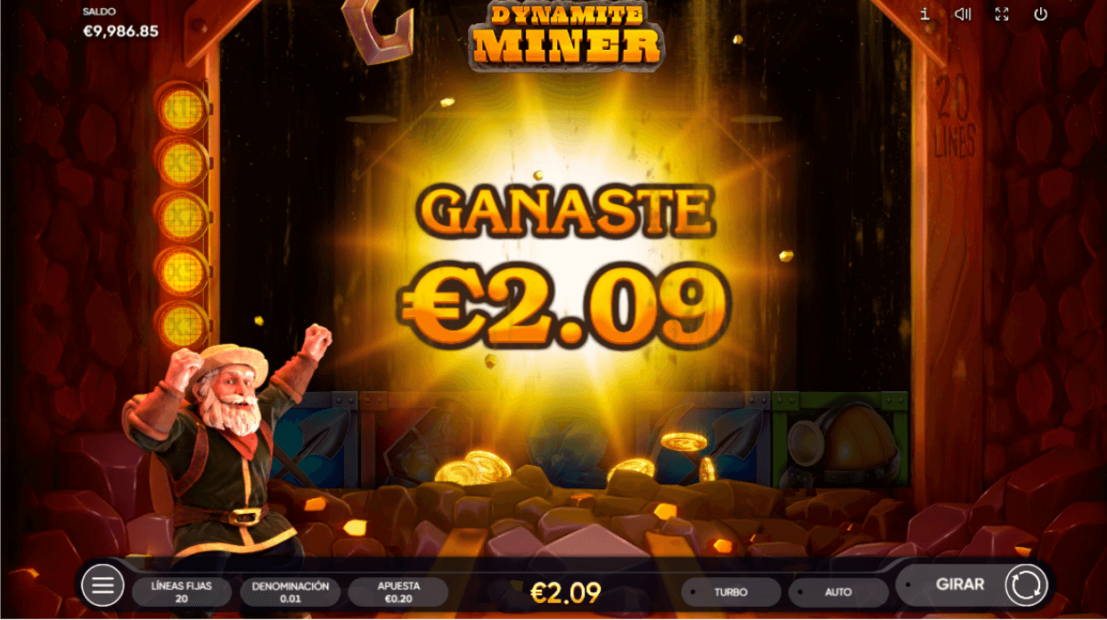 Jackpot de Dynamite Miner