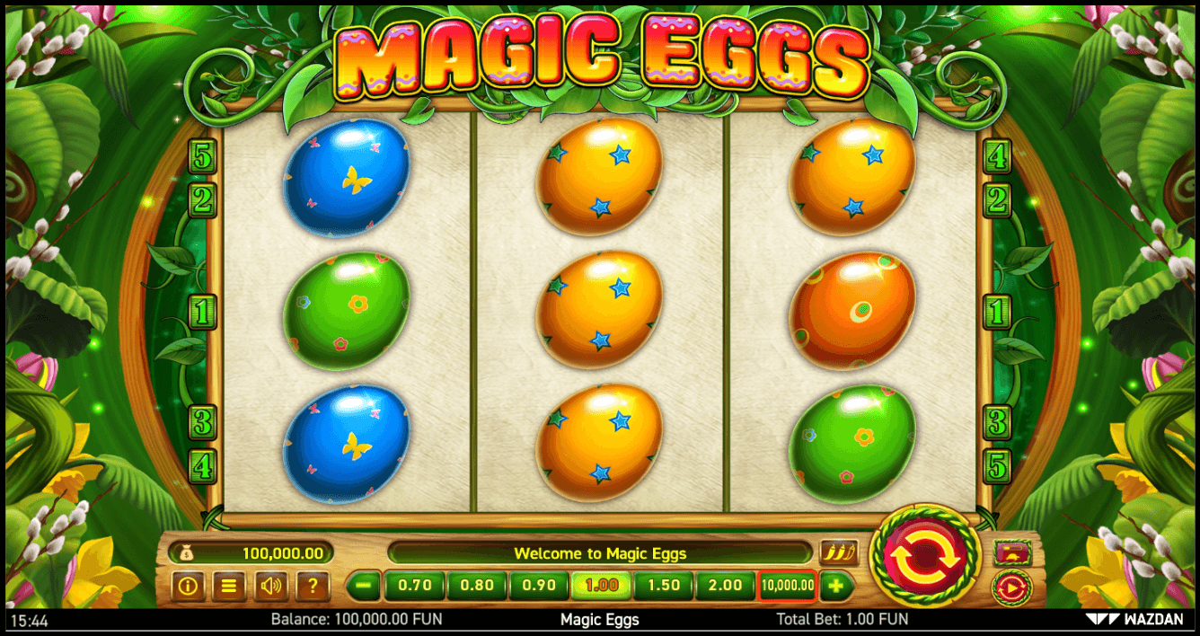 Pagos máximos de Magic Eggs