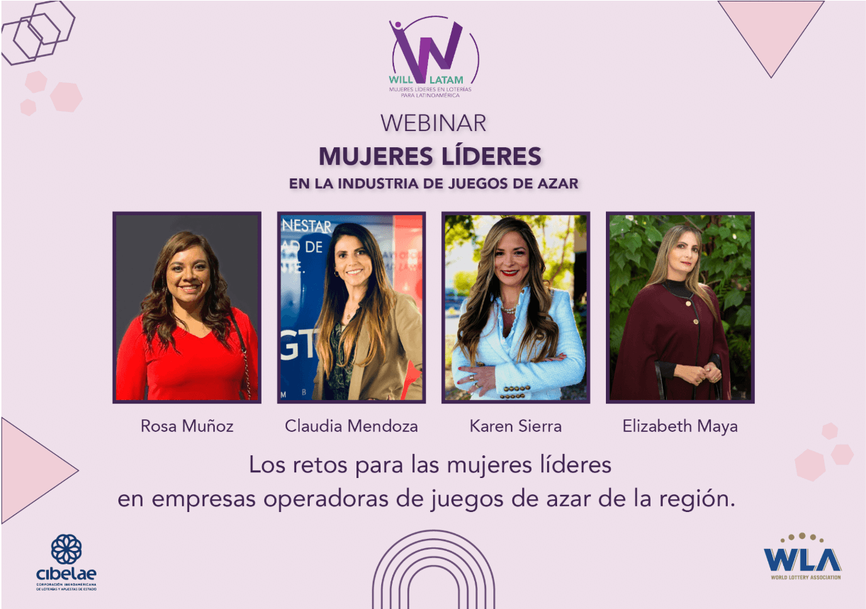 Webinar 15 de marzo de 2023 - Mujeres líderes en la industria de juegos de azar