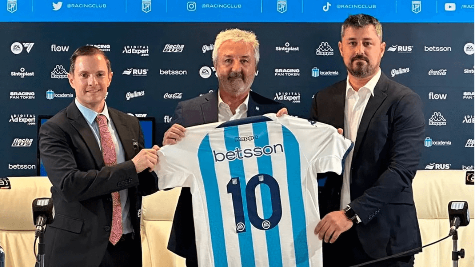 Betsson y Racing Club