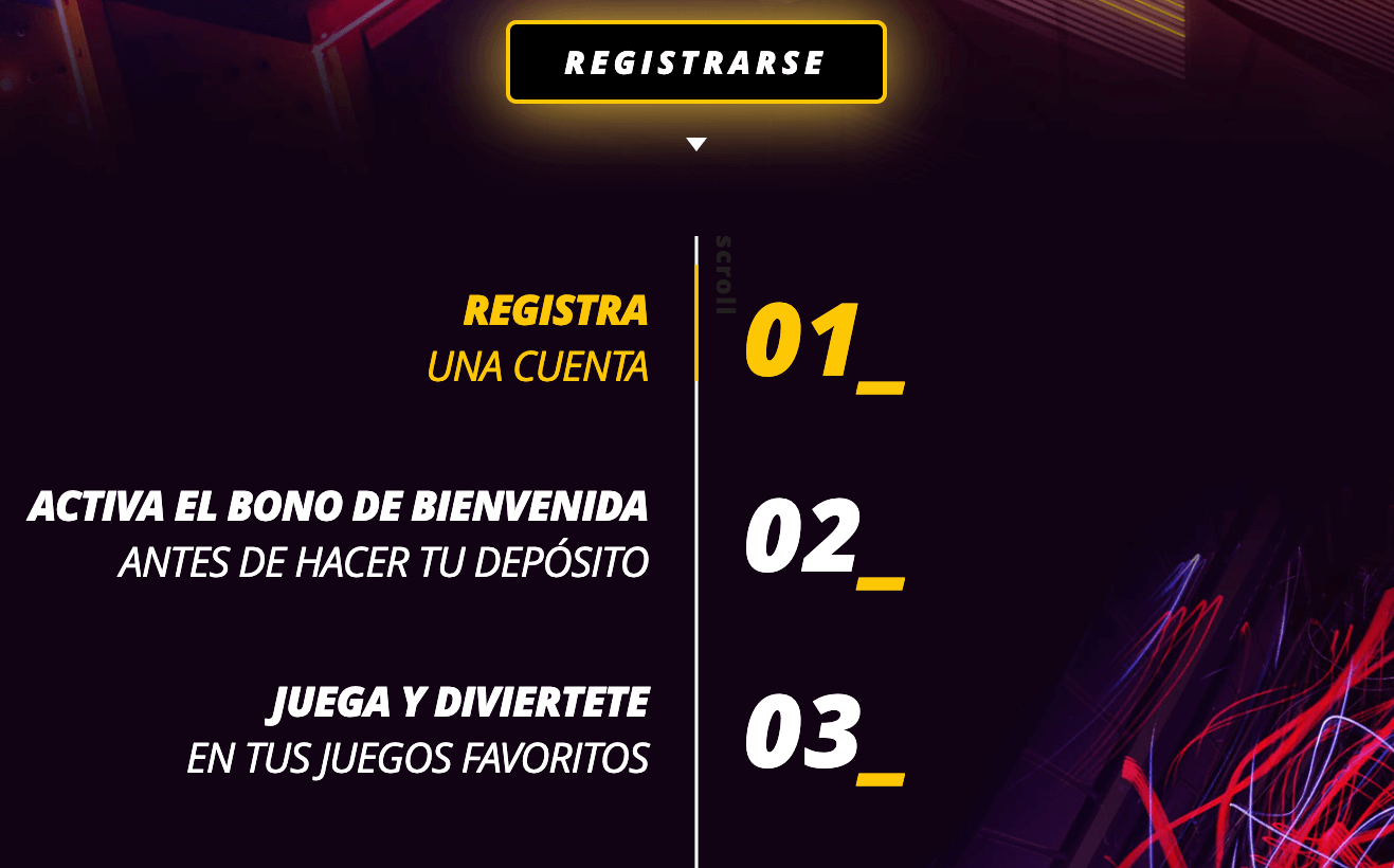 Registro en LV Bet