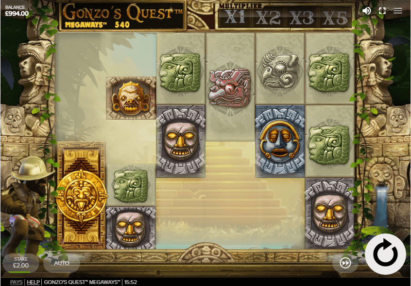 Avalancha de Gonzo’s Quest Megaways