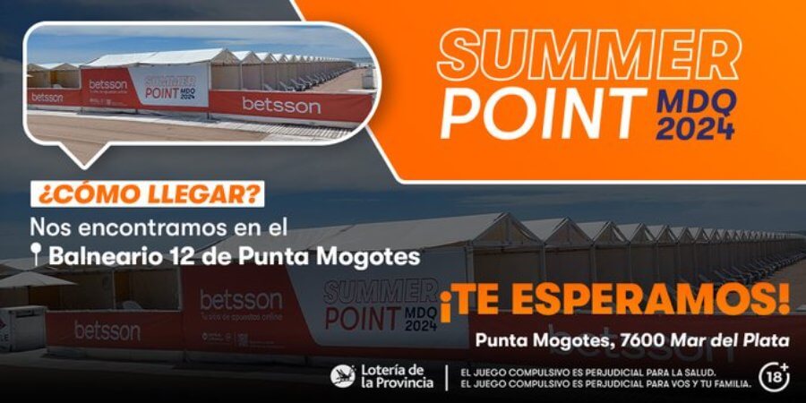 Betsson presente en la temporada de verano de Mar del Plata