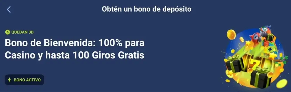 Bono de bienvenida Jugabet casino Argentina