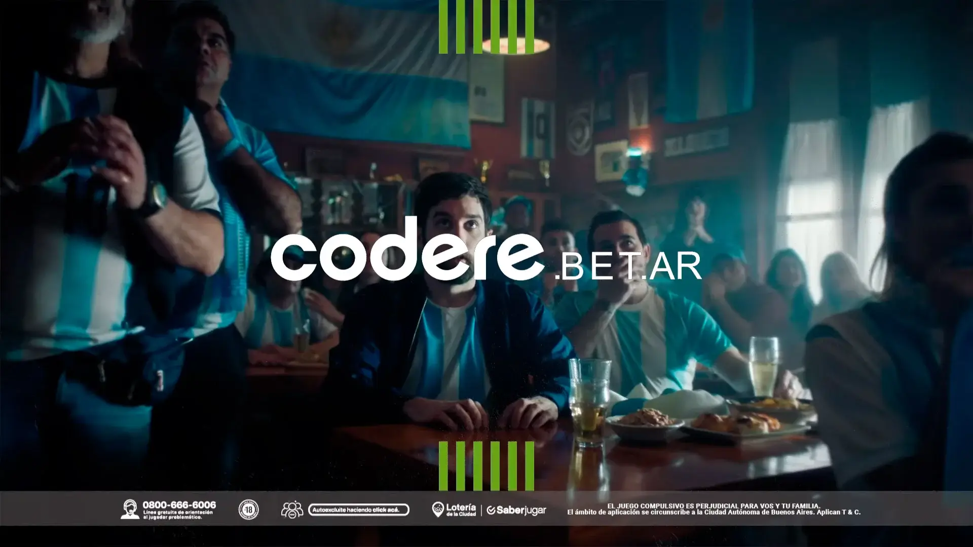 Codere Argentina en los premios Martín Fierro