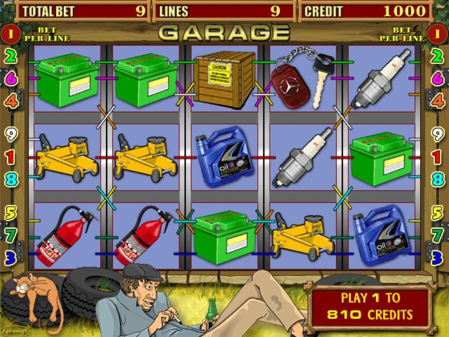 Tragamonedas Garage