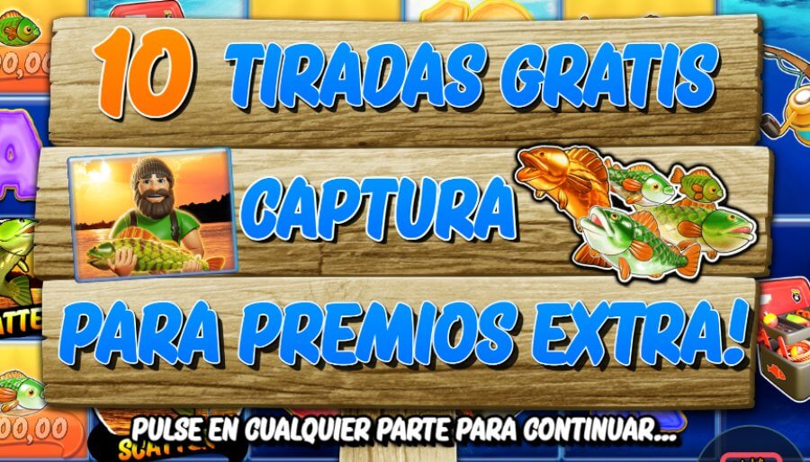 Tiradas gratis de Big Bass Bonanza