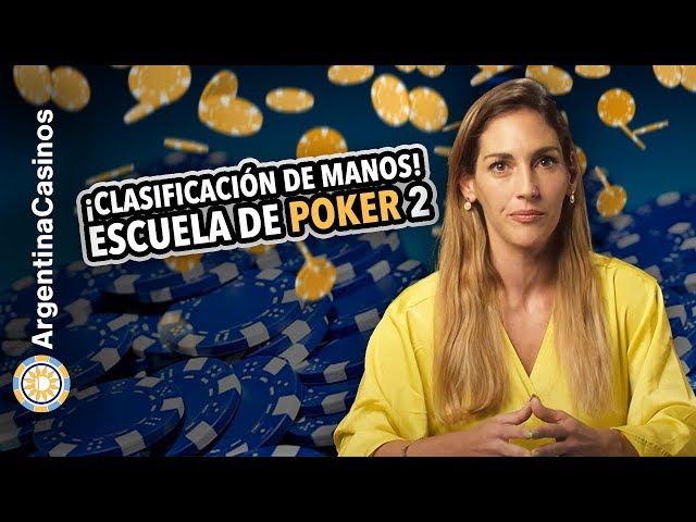 POKER Curso Básico Episodio 2: Clasificación de manos