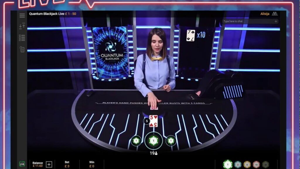 Quantum Blackjack Live