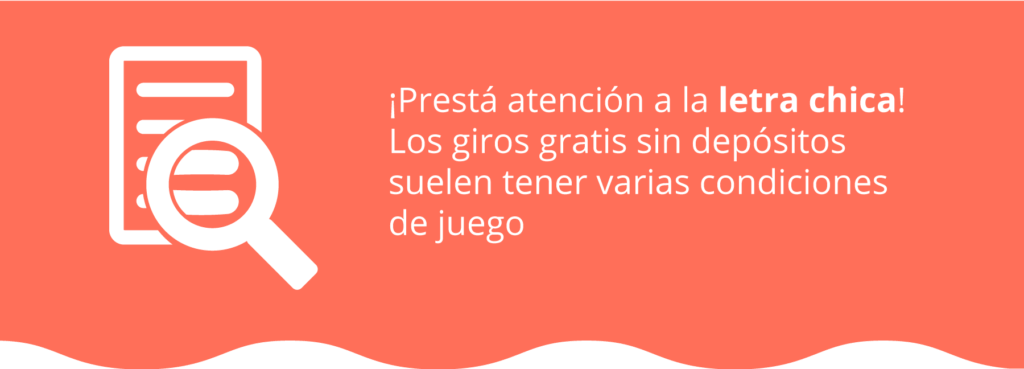 Giros gratis sin depósito