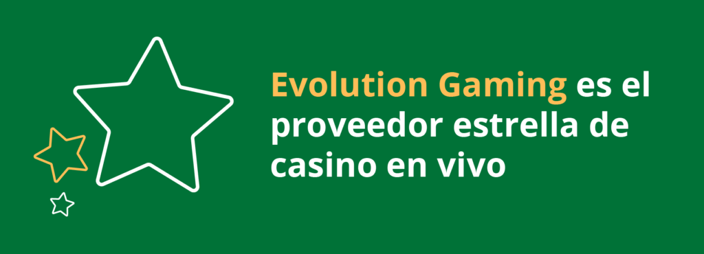 Evolution en casinos en vivo en Argentina