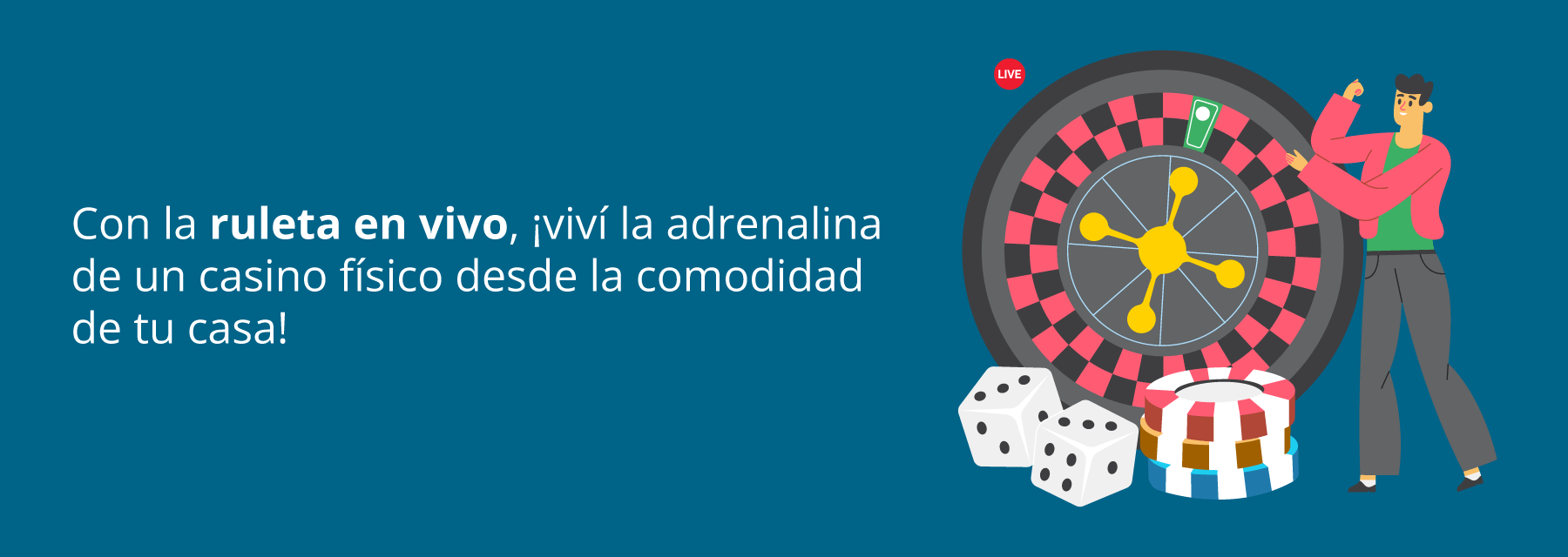 Ruleta en vivo en Argentina