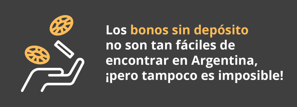 Bonos sin depósitos