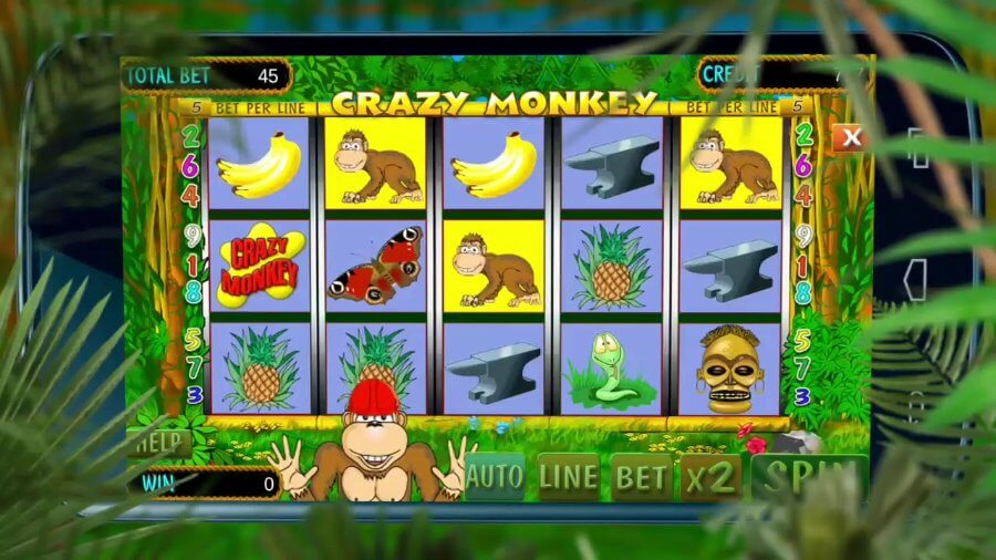 Tragamonedas Crazy Monkey